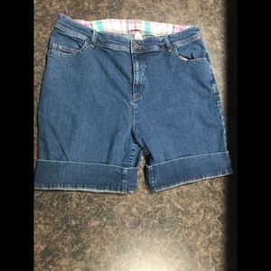 Christopher & Banks Size 14 Jean Shorts